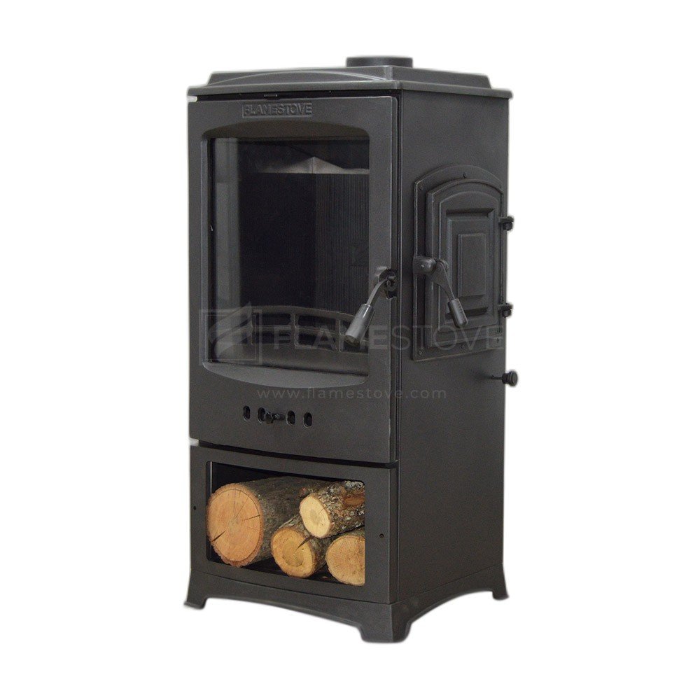 Harsal Tarım - FLAMESTOVE LODİ ODUNLUKLU YAN KAPAKLI DÖKÜM SOBA